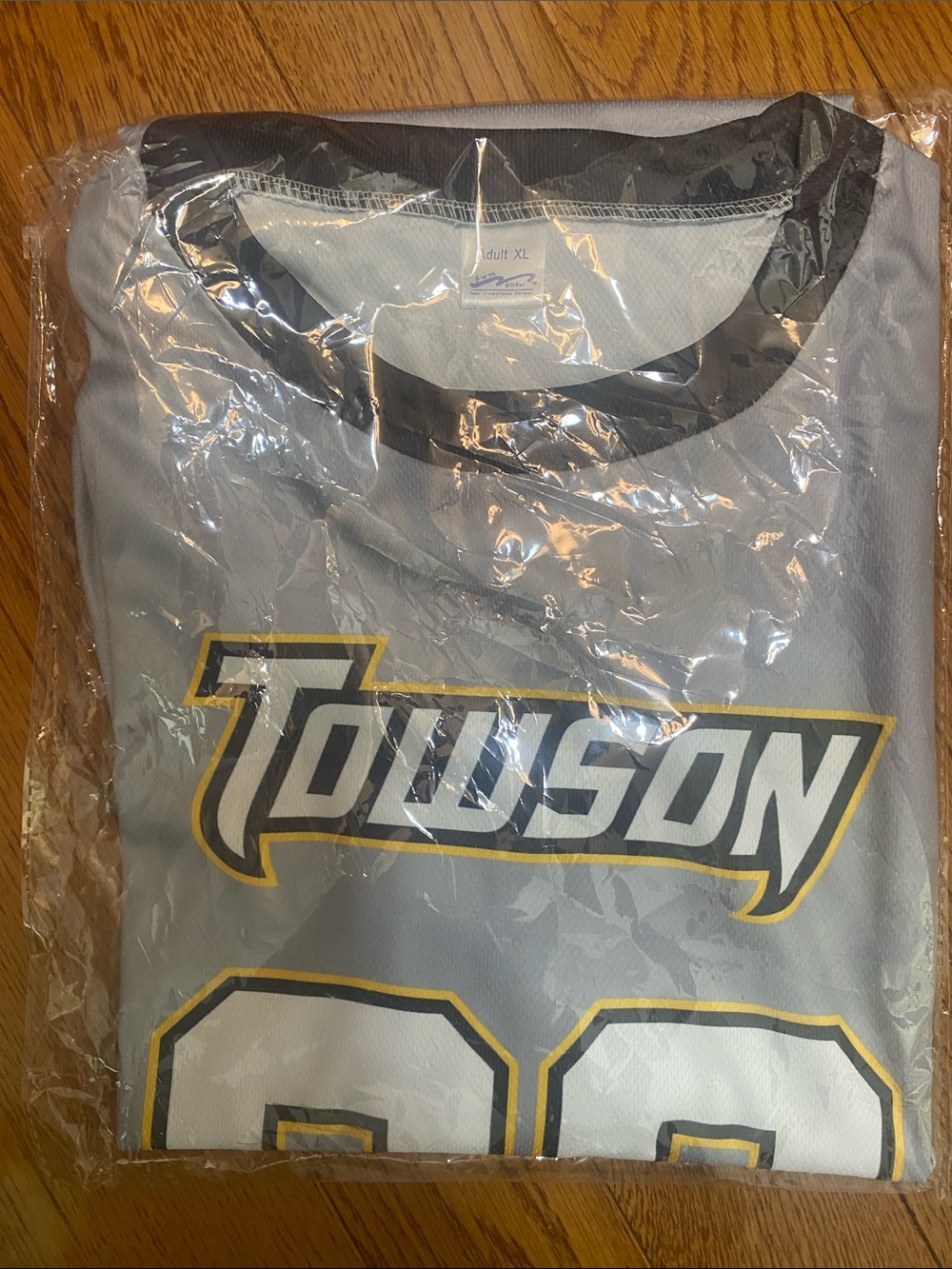 Towson university lacrosse game day Jersey giveaway- conference champions 24- 25